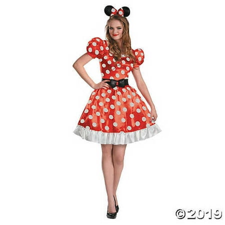Women's Classic Red Minnie Mouse™ Costume - Medium