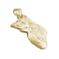 thumbnail image 4 of 14K Gold Collie Head Pendant, 4 of 5