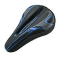 thumbnail image 5 of Bike Seat Cushion Padded Bike Seat Cove, Extra Padding Saddle fit with Stationary Exercise Bike, Outdoor and Indoor Blue, 5 of 8