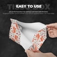 thumbnail image 5 of Naloa Squirrel And Print Leather Tissue Box Cover Rectangle | Long Tissue Box Cover | Tissue Box Holder | Tissue Holder for Bathroom, 5 of 9