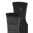 thumbnail image 2 of Timberland Men's 2-Pk. Boot Socks Black Size Regular, 2 of 3