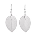 thumbnail image 1 of Funie Arbre Forme de Feuille Alliage Creux Brillant Crochet Boucles d'Oreilles Mode Bijoux pour Mariage, 1 of 7