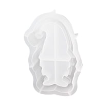 Silicone Molds 3Pcs Snowman Shapes Food Grade Flexible Easy Demold Clean for Epoxy Resin Plaster DIY Xmas Lamps Home Decoration Holiday Crafting