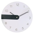thumbnail image 2 of Reloj de pared circular, sin tictac, sin marco, por batería, digital silencioso, moderno reloj de de para decoración de negro BLESIY reloj de pared silencioso, 2 of 7