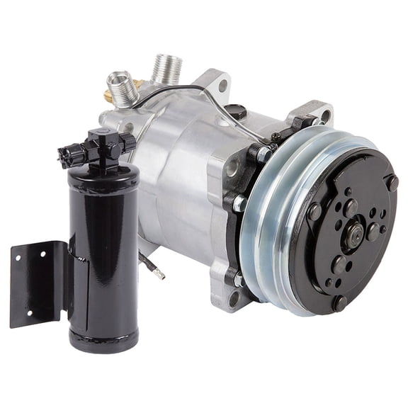 For Jeep Wrangler 1987 1988 1989 1990 AC Compressor w/ A/C Drier - BuyAutoParts