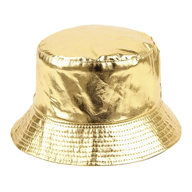 Fisherman Hat Double-sided Wear Smooth Solid Color Foldable Flat Top Lightweight Breathable Sun Protection Unisex Outdoor Travel Cap