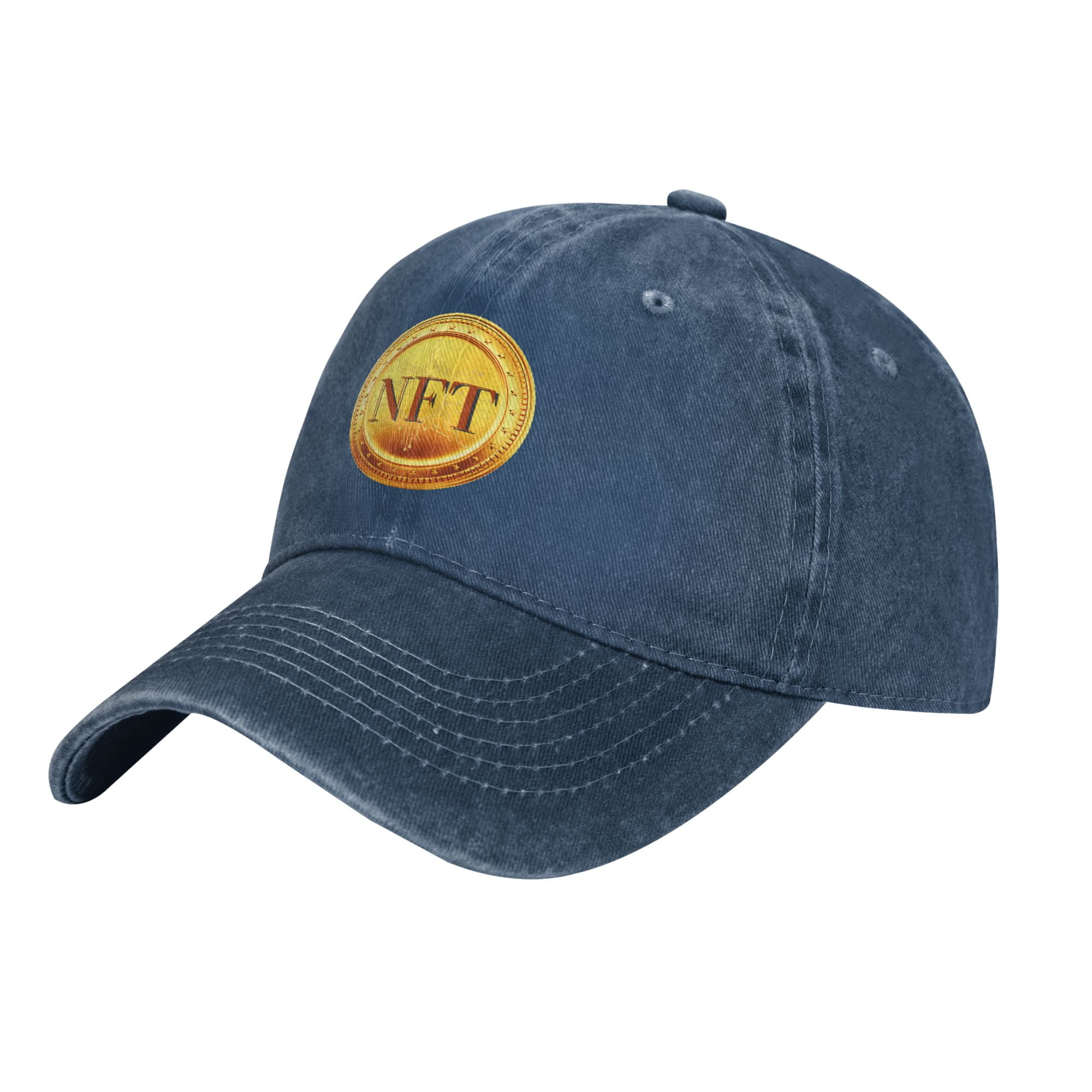 ZICANCN Mens Hats Unisex Baseball Caps-NFT Digital Crypto Currency