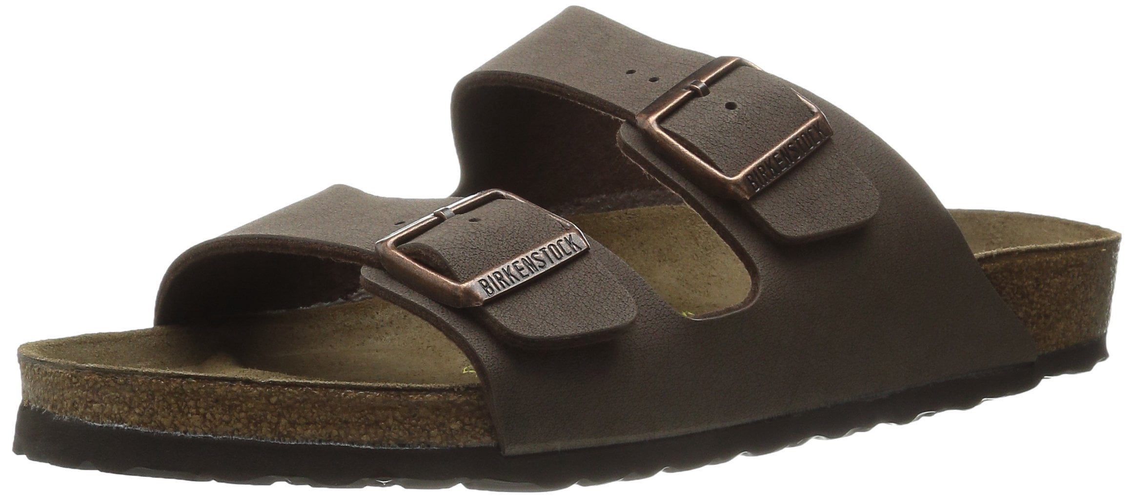 Birkenstock Unisex Arizona Sandal,Mocha Birkibuc,43 M EU - Walmart.com