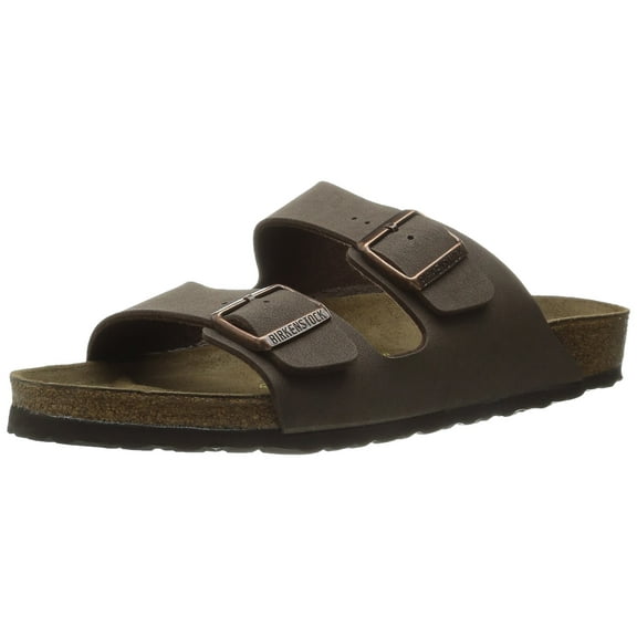 Birkenstock Arizona - Birkibuc (Unisex) Mocha Birkibuc 42 (US Men's 9-9.5, US Women's 11-11.5) Regular