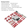 thumbnail image 3 of Baohd Front Rear Drive Shafts Remote Control Car Motor Gear Assembly Set Upgrade Modified Parts Replacement for WLtoys 124018 124019 Red, 3 of 6