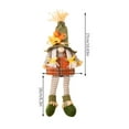 thumbnail image 3 of BNNG ‌2 Pack Thanksgiving Gnomes – Fall Swedish Tomte Decor with Maple Leaves – Plush Holiday Gnome Figurines for Autumn, Harvest & Christmas – Cute Gift for Gnome Lovers & Home Decor‌, 3 of 6