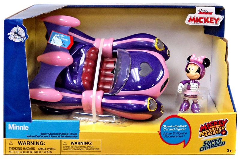 minnie mouse pull back car