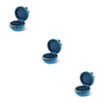 thumbnail image 3 of Caja de recolección de joyas Minnieouse estuche de almacenamiento para el hogar Boda Compromiso Aniversario Organizador de joyas Anillo Azul, 3 of 6