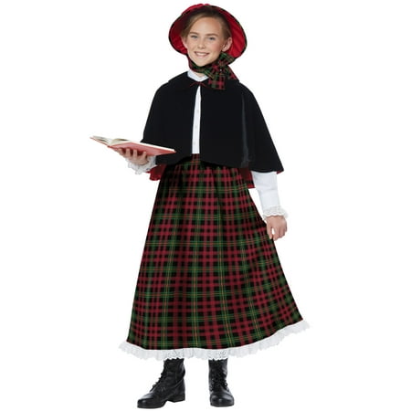 Holiday Caroler Girl Child Costume