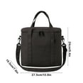 thumbnail image 3 of Amzcrzy Polyester Lunch Storage Insulated Lunch Box Bag One Shoulder Portable Bento Bag Lunch Box Bento Bag Insulated Bag Dorm Room Essentials Kitchen Appliances Home and Kitchen Storage Cabinet, 3 of 6