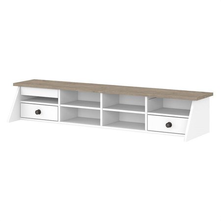 UPC: 0042976107215 | Mayfield Desktop Organizer in Shiplap Gray / White – Engineered Wood