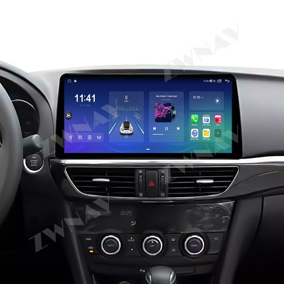 ZWNAV 12.3 inch For Mazda Atenza 2014-2016 Multimedia Player Android15 Vertical Screen Car Radio GPS Navigation Auto Stereo Head Unit
