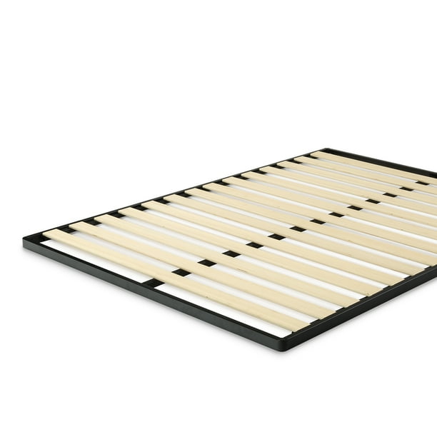 Zinus Deepak Easy Assembly Wood Slat 1.6" Bunkie Board, King Walmart