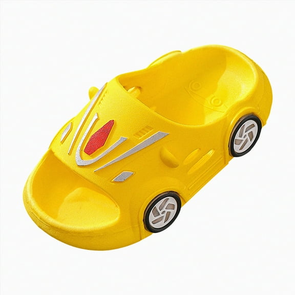 Godom Boys Slippers Non-Slip Super Soft Quick Drying Shower Slides Indoor Outdoor Shoes