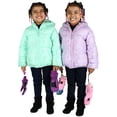 thumbnail image 2 of CTM Kids' Elastic 1/2 Inch One Piece Adjustable Mitten Clips, 2 of 2