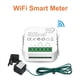thumbnail image 3 of 2X Medidor de Energía Digital Inteligente Tuya WiFi, Transformador de Corriente de 80 A, Monitor de Consumo de Producción de Energía Solar Fotovoltaica, 2 CT, 3 of 5