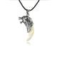 thumbnail image 2 of Colgante clásico de diente de perro, collar de diente de lobo dominante, cadena de clavícula con personalidad étnica, joyería con personalidad punk para hombres, 2 of 2