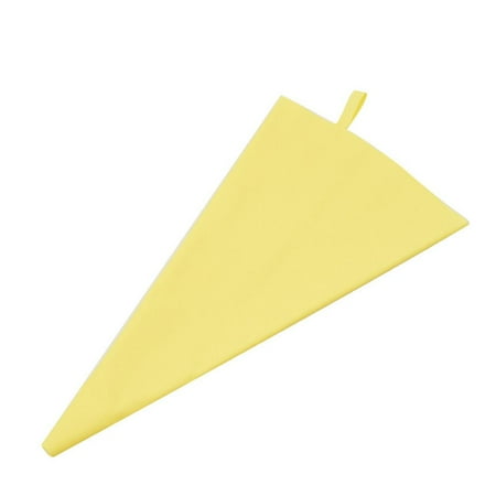 

DIY Baking Accessories Cake Tools Cupcake Sugarcraft Reusable Icing Piping Bag Silicone Cream Pastry Bag YELLOW 12INCH