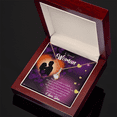 thumbnail image 6 of To My Girlfriend  Rare Jewel Alluring Ribbon Necklace Message Card, 6 of 20