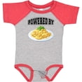 thumbnail image 3 of Inktastic Powered by Macaroni and Cheese Boys or Girls Baby Bodysuit, 3 of 5