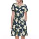 thumbnail image 1 of Disketp Lilies Flowers para Vestido de Manga Corta para Mujeres, Vestidos de Verano para Mujeres, Casual y Holgado para la Playa, 1 of 6