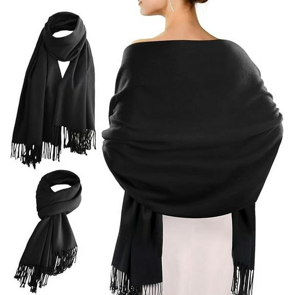 Genreen Women's Scarf Shawls and Wraps for Evening Dress Wedding Bride Bridesmaid Gifts Winter Scarves