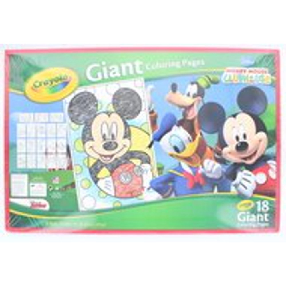 Crayola Giant Coloring Pages Mickey Mouse