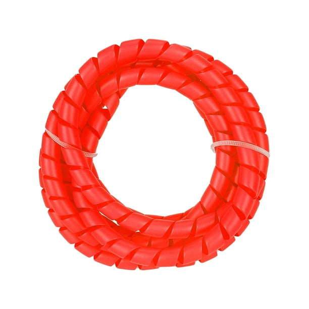 Envoltura de cable en espiral de 8 mm x 2 m, organizador de cables para freno eléctrico
