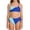 Blue, variant on Fozruso Girls Swimsuits Bikini 2 Color Bikini With Adjustable Shoulder Strap Girls Bathing 7 16Y Two-Piece Swimwear Sizes 9-10 Years