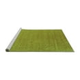 thumbnail image 2 of Ahgly Company Machine Washable Indoor Rectangle Abstract Turquoise Blue Contemporary Area Rugs, 6' x 9', 2 of 4