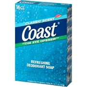 Coast® Classic Scent Refreshing Deodorant Soap 16-4 oz. Bars