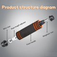 thumbnail image 5 of 2 Pieces Jump Rope Weighted Adjustable Skipping Rope for Cardio Crossfit Boxing Fitness, Speed Rope to Lose Weight, Jumping Rope for Women, Men & Kids, 5 of 5