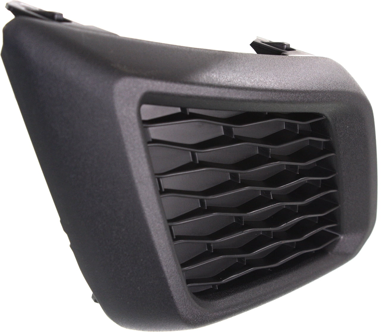 Fog Light Cover Compatible with 2014-2016 Nissan Rogue Left Driver Textured Black