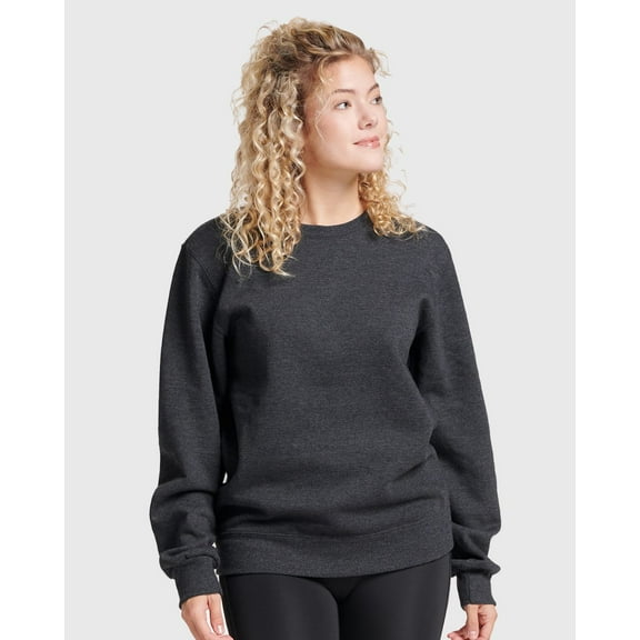 JERZEES - Premium Eco Blend Ringspun Crewneck Sweatshirt - 701MR - Black Ink