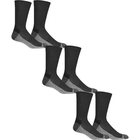 - Men's Crew Socks 6-Pack