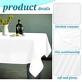 thumbnail image 3 of Tablecloth x Polyester Table Cloth for Foot Rectangle Tables,Stain and Wrinkle Resistant Washable Fabric Table Covers Polyester Table Clothes for Wedding,Party,Banquet, 3 of 8