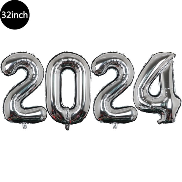 Feliz año hermoso globo dorado Feliz año globo Alfanumérico Combinación Año Fiesta Regalo