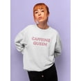 thumbnail image 2 of Caffeine Queen. Women Sweatshirt, Female 3X-Large, 2 of 4