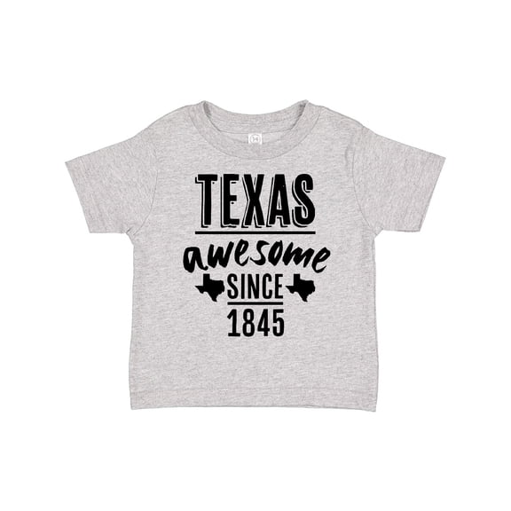 Inktastic Texas Awesome Since 1845 Boys or Girls Toddler T-Shirt