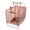 Pink, variant on SkyBound Rectangle Trampoline 36×55", 6-Legs with Safety Enclosure Net, Blue
