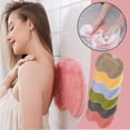 thumbnail image 3 of Exfoliating Shower Massage Scraper Bathroom Non-slip Bath Mat Back Massage Brush Silicone Foot Wash Body Cleaning Bathing Tool ( Black 1PC), 3 of 7