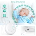 thumbnail image 2 of ORIA Portable White Noise Sound Machine, 10 Soothing Sounds, Small and Lightweight for Sleeping, Relaxation, Privacy, Study (White), 2 of 9