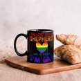 thumbnail image 6 of Funny Coffee Mug The Lord Is My Shepherd And He Knows I''m Gay Coffee Tea Cups Colors Homosexual Lesbian Elegant Ceramic Mugs Gifts for Dad Adults Family Retirement 11oz Black, 6 of 6
