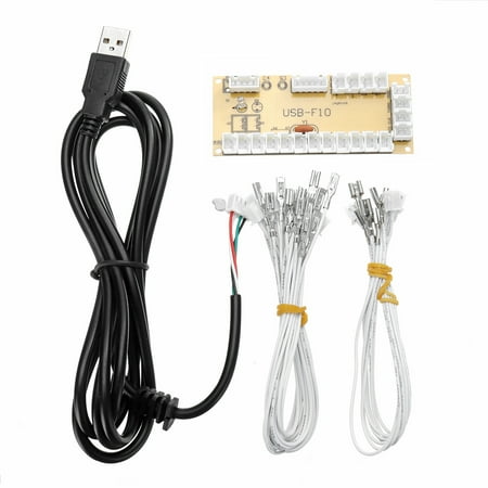 Zero Delay Arcade USB Encoder PC to Joystick Control panel For MAME