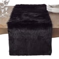 thumbnail image 2 of Fennco Styles Juneau Faux Fur Table Runner, 2 of 4